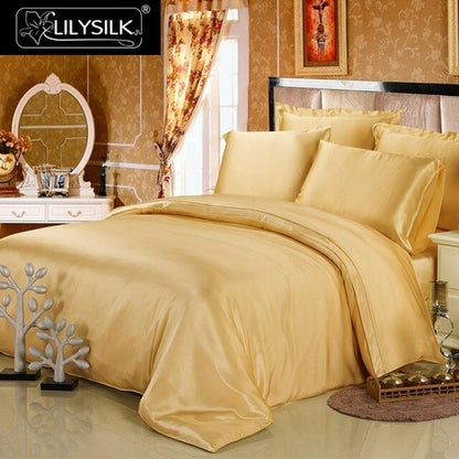 Luxury Seamless Mulberry Silk Bedding Set