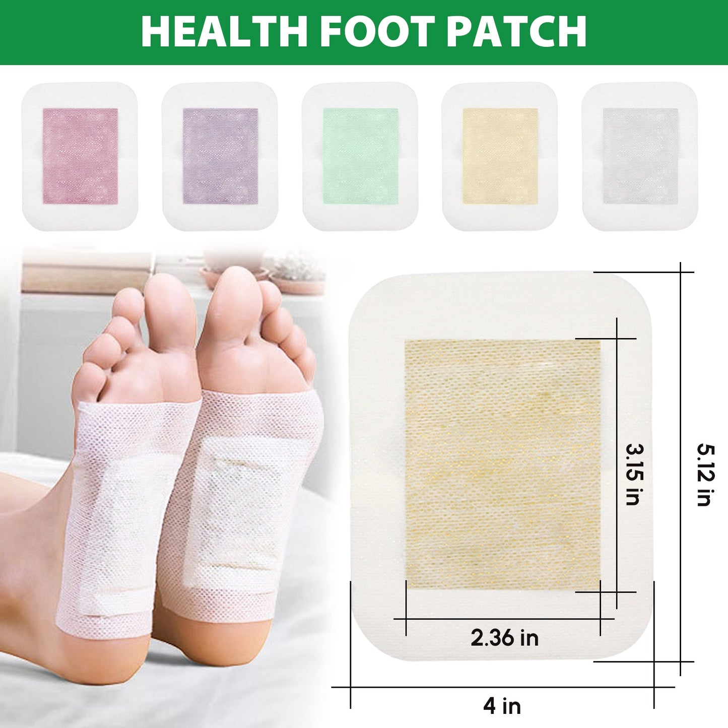 size guide foot pads