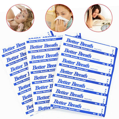 50-500Pcs Breathe Nasal Strips Snoring Anti Snoring Strips Health Care
