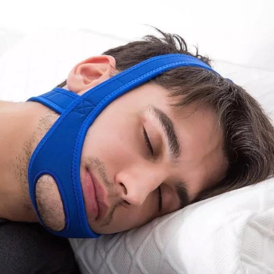 New Neoprene Anti Snore Stop Snoring Chin Strap Belt Anti Apnea