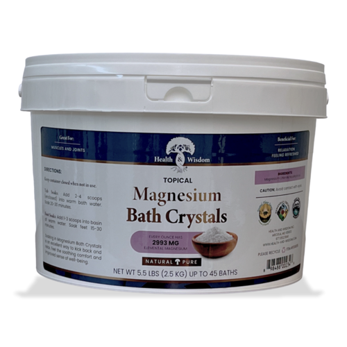 Health and Wisdom Magnesium Bath Crystals