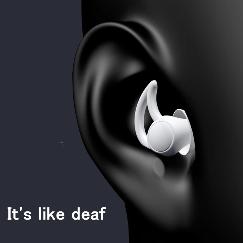 Silicone Sleeping Ear Plugs Sound Insulation Ear Protection Earplugs