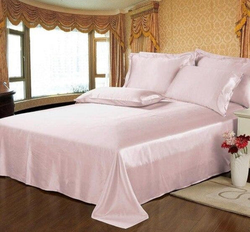 Luxury 19 Momme Pure Mulberry Silk Bedding Set (1 Seamless Fitted Bed
