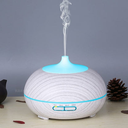 300ml Essential Oil Diffuser Ultrasonic Air Humidifier with White